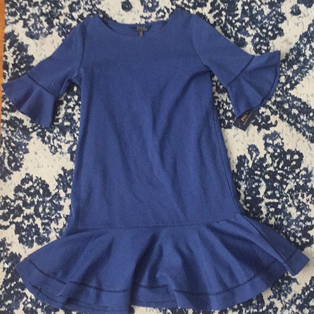 BARND NEW Blue Polo Ralph Lauren Dress